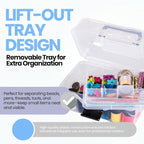 ArtBin 6890AG Small Project Box, Portable Art & Craft Organizer - Image 4