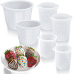 Palksky Silicone Melting Cups Set, Heat Resistant Pouring Cups by Palksky
