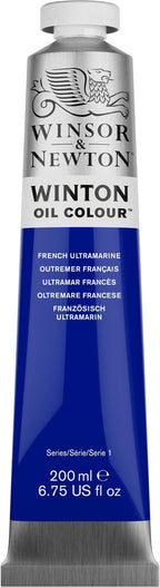 Winsor & Newton Winton Oil Color, 200ml Tube, French Ultramarine - Image 11