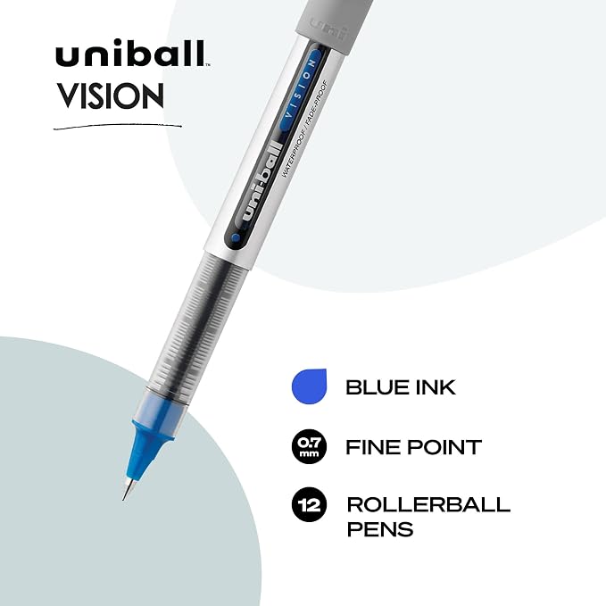 uni-ball uniball Vision Rollerball Pens - Image 3
