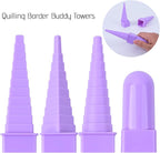 YURROAD Paper Quilling Kit for Starter, Width 5mm 900 Strips in 36 Colors - Image 7