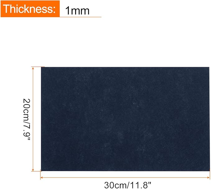 MECCANIXITY Adhesive Felt Sheets, Felt Fabric Crafts Back Adhesive Felt Sheets - Image 2