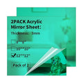 Mirror Acrylic Sheets 1/8 ” Thick by gdhwcxl