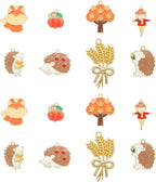 Bulk Gold Enamel Charms for Jewelry Making, Colorful Metal Charms Pendant for by stino