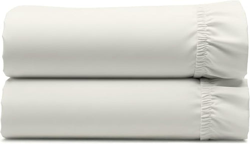 2 Fitted Sheet for Queen Size Bed, 400 Thread Count 100% Cotton Sateen by CaliforniaDesignDen