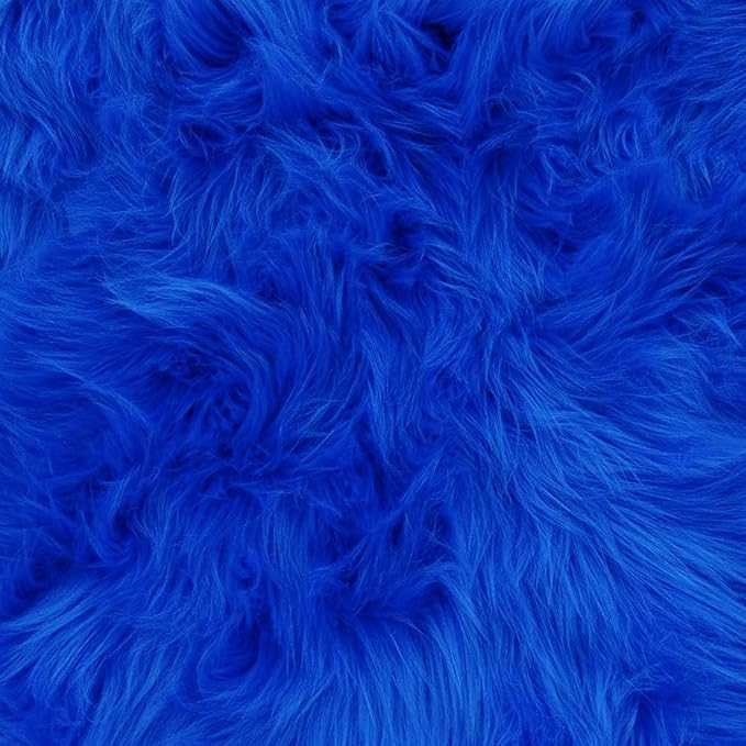 Faux Fake Fur Long Pile Luxury Shaggy/Craft, Decorations / 60" Wide/Sold by The by FabricEmpire