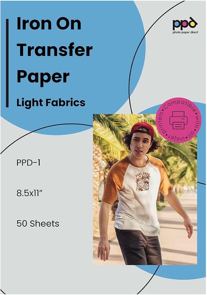 PPD 50 Sheets 8.5x11” by PhotoPaperDirect