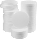 FFchuanhe 28 Pack Crafts Foam Circles, Polystyrene Round Foam Discs - Image 4