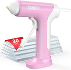 Cordless Hot Glue Gun, 4V 10s Fast Preheat, 2000mAh Battery by ATHNEVY