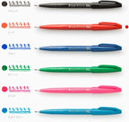 Pentel Fude Touch Sign Pen, Felt Pen Like Brush Stroke - Image 7