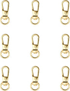 12pcs Swivel Push Gate Snap Hooks Clasps by TiSuit
