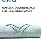 YnM Cooling Weighted Blanket for Adults, 15lbs Heavy Bed Throw for One Person - Image 2