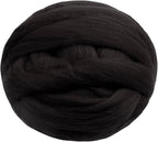 JeogYong Needle Felting Wool, 3.53oz Wool Roving Chunky Wool Yarn, Coffee Wool by JeogYong
