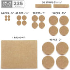 Felt Furniture Pads X-PROTECTOR 235 PCS Premium Furniture Pads - Image 5
