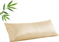 Body Cooling Pillow Case, Viscose Derived from Bamboo Long Pillow Protectors by ShunjieHome