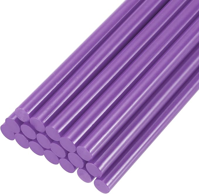 PATIKIL Hot Glue Sticks for Glue Gun, Dark Purple by PATIKIL