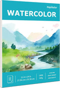 Hapikalor 11"x14" Watercolor Paper Pad, 140lb/300gsm Artist Painting Drawing by Hapikalor