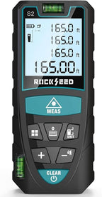 Laser Measure 50M/165ft, RockSeed Digital Laser Distance Meter by RockSeed