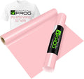 VINYL FROG Pastel Pink Heat Transfer Vinyl Roll 12" x5ft Matte HTV Vinyl | by VINYLFROG