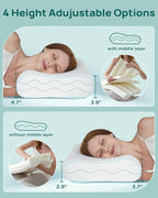Releep Ergonomic Memory Foam Pillow - Image 3