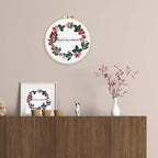 Louise Maelys Cross Stitch Kit Full Range DIY Floral Wreath - Image 5