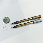Wax Seal Pen Kit，Wax Seal Pen for Decorating Wax Seal Bead Sticks, Metallic - Image 6