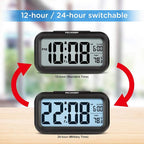 Peakeep Night Light Digital Alarm Clock Battery Operated - Image 5