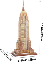 Architecture World Famous of 3D Puzzle.Build Your Own Collection of 17 Global - Image 2