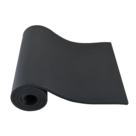 NYXOVA Neoprene Sponge Foam Sheet Roll, Closed Cell Foam Rubber Padding Without by NYXOVA