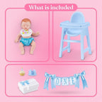 My Mini Birthday Series 1 by ZURU – Collectible Mystery Capsule Baby Doll - Image 4
