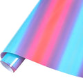 Tintnut Purple Blue Gradient Heat Transfer Vinyl Roll, easy cut & weed by Tintnut