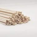120Pcs Balsa Wood Sticks, Wood Strips Balsa Square Wooden Dowels Hardwood by BARSHASPACE