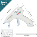 Cordless Hot Glue Gun, 20W Hot Glue Gun - Image 6