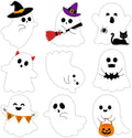 54Pcs Halloween Ghost Cutouts, Classroom Halloween Bulletin Board Decorations by PAIVSUN