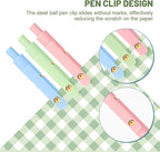Ddaowanx Colorful Gel Pens, 0.5mm Fine Point Retractable, Cute Pens - Image 6