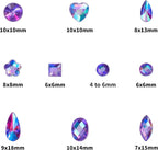 1000 Pcs Crystal AB Colorful Jewels Gems - Image 2