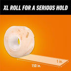 Gorilla Invisible Hold Mounting Tape, Holds up to 15 lbs, Permanent Bond - Image 6
