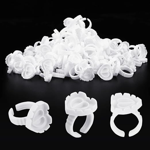 Pretty memory 150 Pcs Glue Rings by Prettymemory