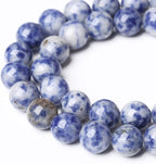 45PCS 8mm Natural Sodalite Beads Round Loose Stone Beads - Image 4