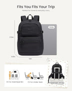 LOVEVOOK School Backpack for Teen Girls & College Students, Large Capacity - Image 5