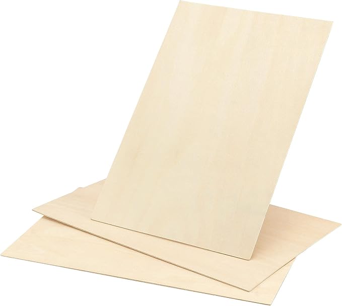 JOIKIT 24 PCS 12 x 8 x 1/16 Inch Basswood Sheets, 1.5mm Thick Unfinished - Image 8