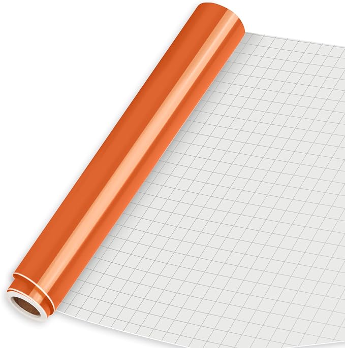 IModeur Glossy Orange Permanent Vinyl by IModeur
