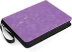 GERMUN 3 Ring 9 Pocket Zipper Card Binder, 720 Double Sided Standard PU Trading - Image 6