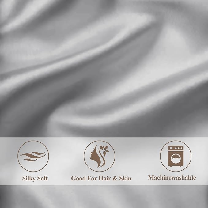 Satin Body Pillow Pillowcase 1pc, Silky Body Pillow Cover Similar to Silk - Image 5