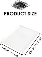 Upgraded Gel Printing Plate No Aging & Bubbling, Mini Size 3" x 5" Reusable Gel - Image 2