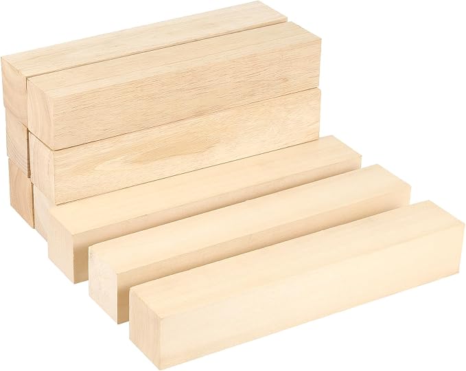 50 PCS Basswood Carving Blocks, Coloring Decorat - Image 6