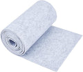 BENECREAT 118x9.4Inch Light Gray Felt Roll, Fabric Sheets Soft Woven Nonwoven by BENECREAT