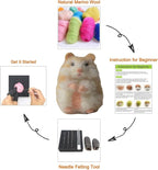 Feltsky Hamster Needle Felting Kit - Image 5