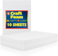 Hygloss Sheets Colorful Foam for DIY Arts & Craft, 10 Piece by HyglossProductsInc