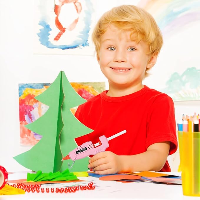 Glue Gun, Mini Hot Glue Gun Kit - Image 7